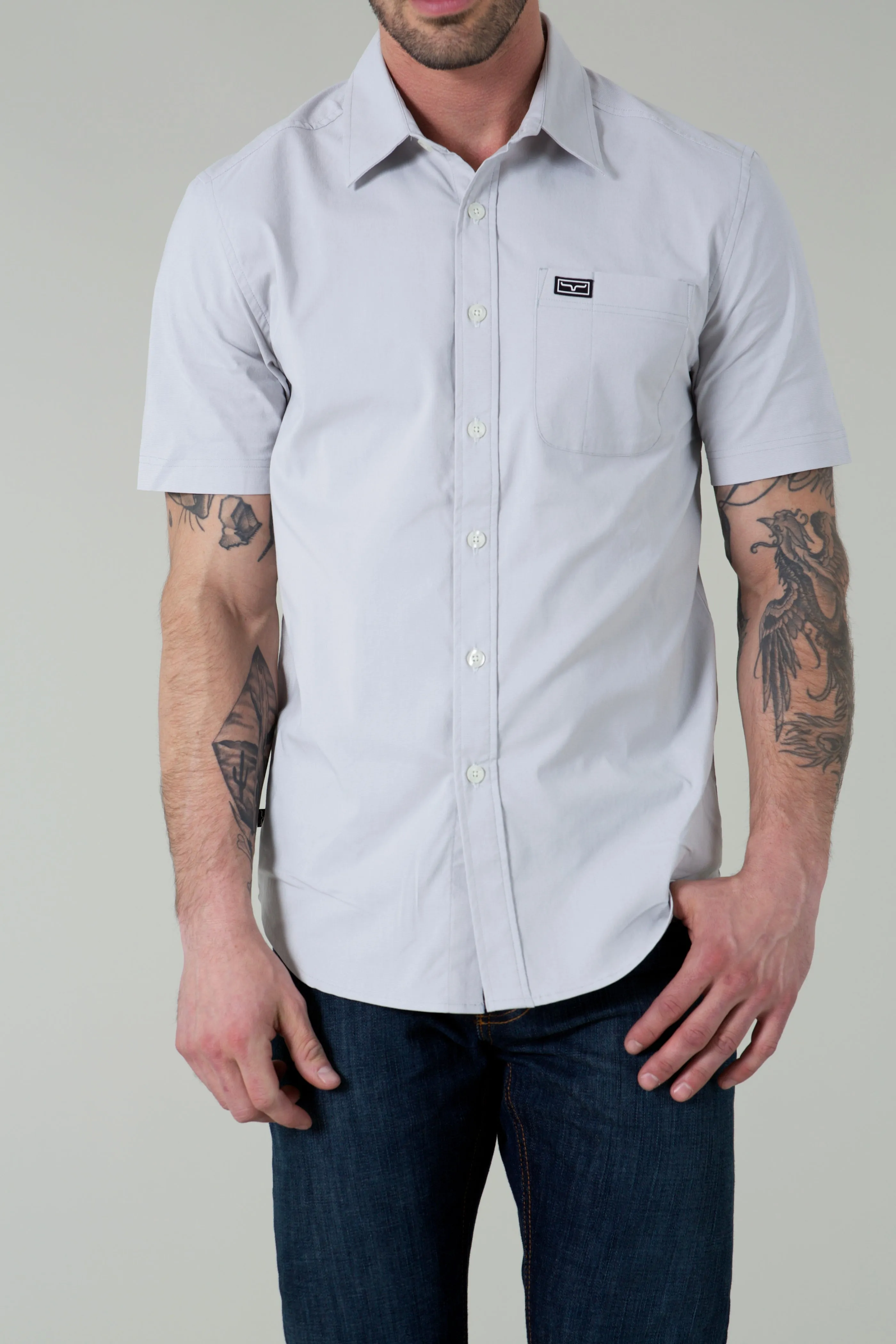 Kimes Short Sleeve Shirt Button Linville