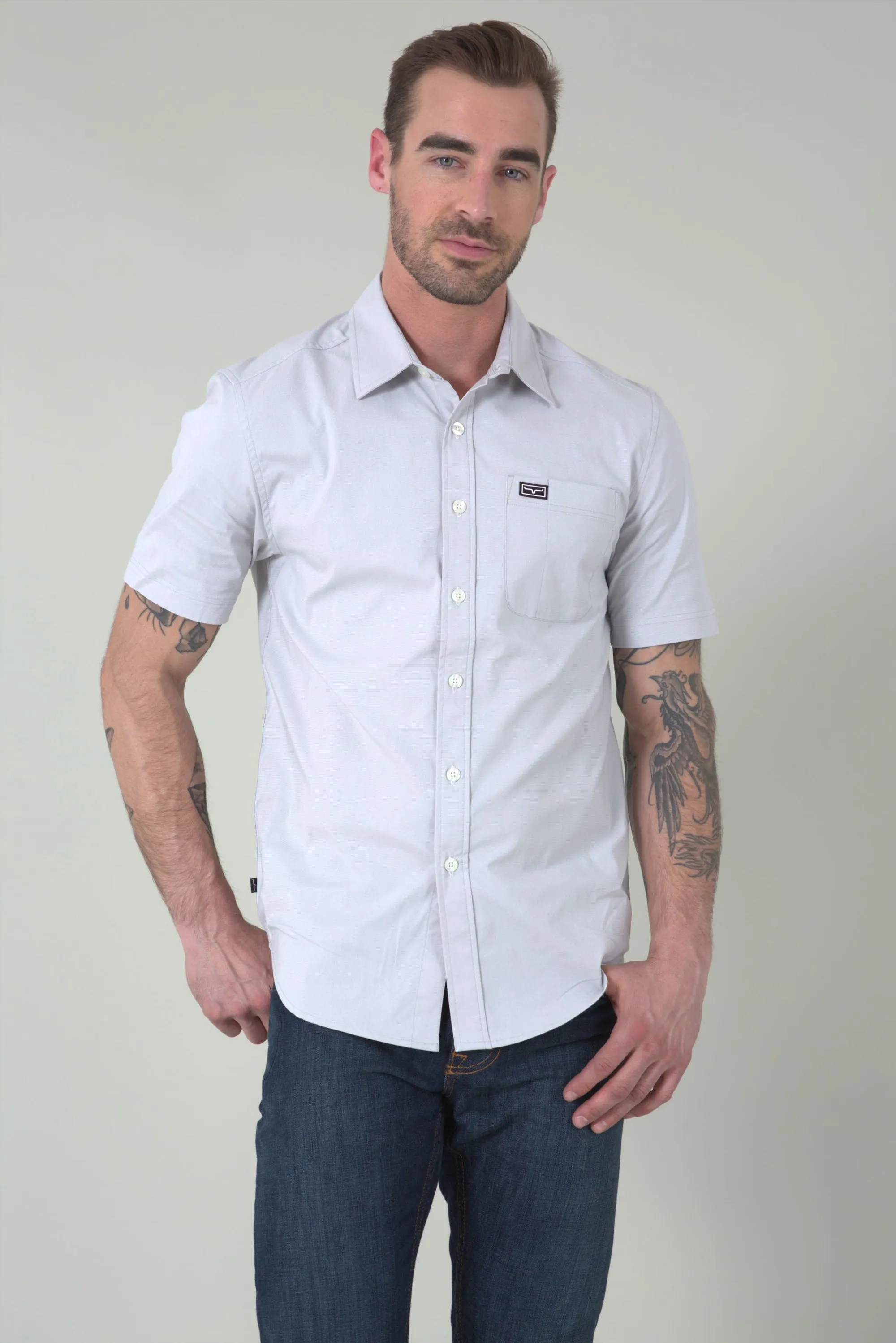 Kimes Short Sleeve Shirt Button Linville