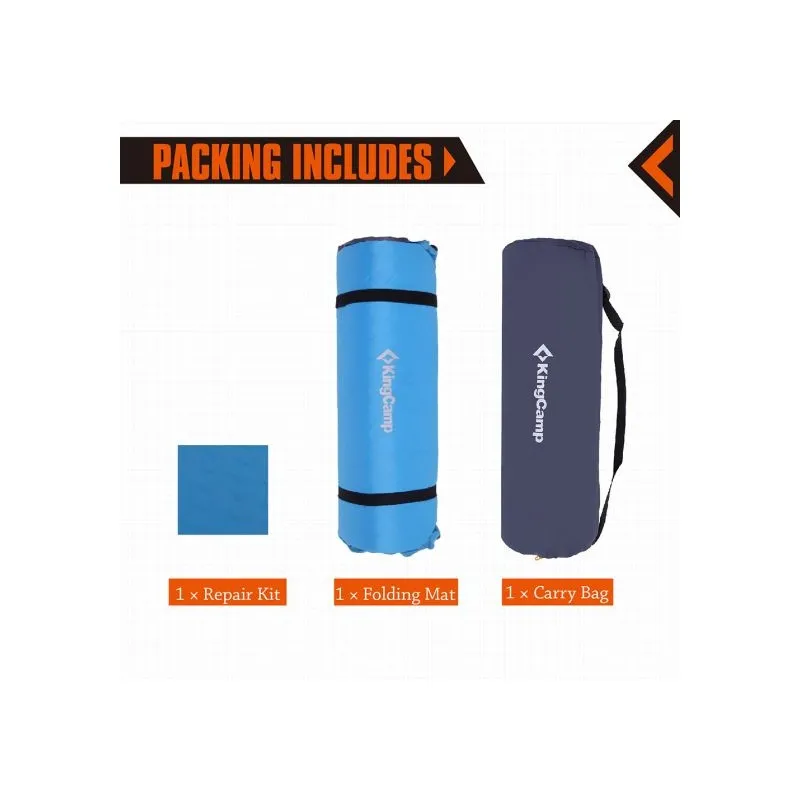 KingCamp - Exluxe Mat Wide Damp-Proof Self-Inflating
