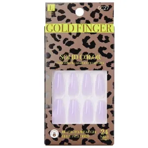 KISS Gold Finger Solid Color 24 Nails - #GC27