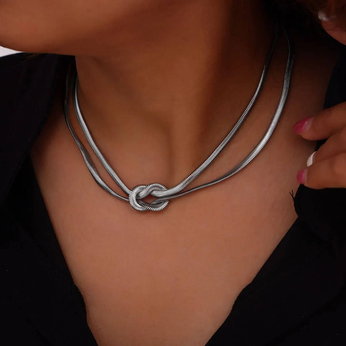 Knotted Elegance Necklace