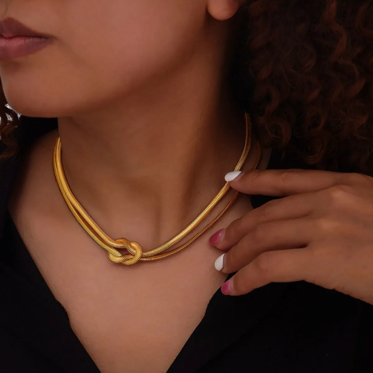 Knotted Elegance Necklace