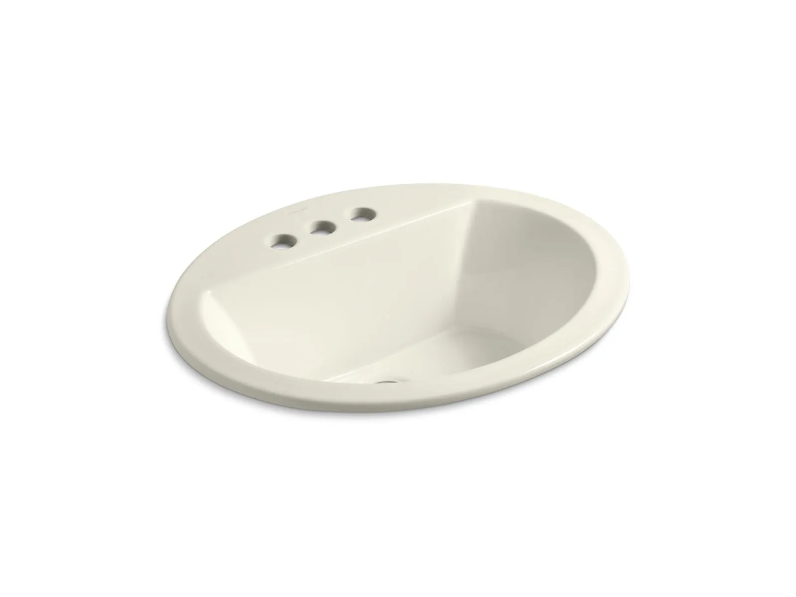 KOHLER K-2699-4 Bryant 20-1/4" oval drop-in bathroom sink
