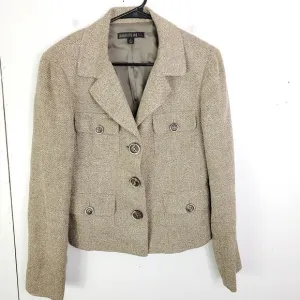 Lafayette 148 Blazer Womens 8 Wool Career Professional Academia High Quality