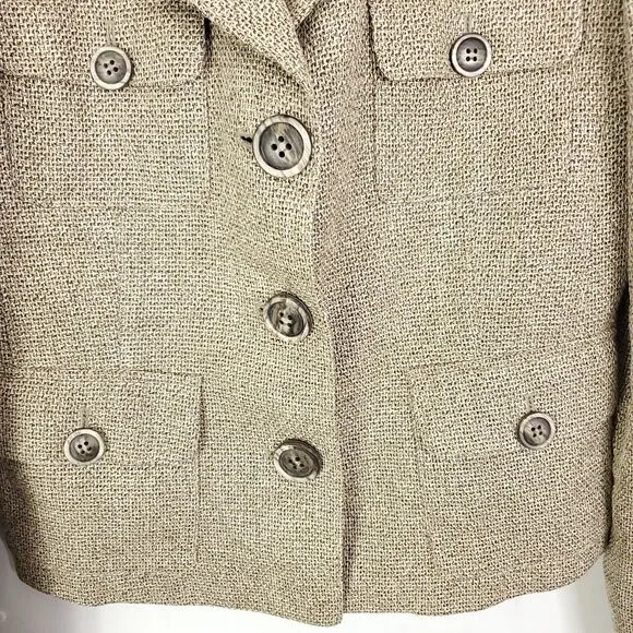 Lafayette 148 Blazer Womens 8 Wool Career Professional Academia High Quality