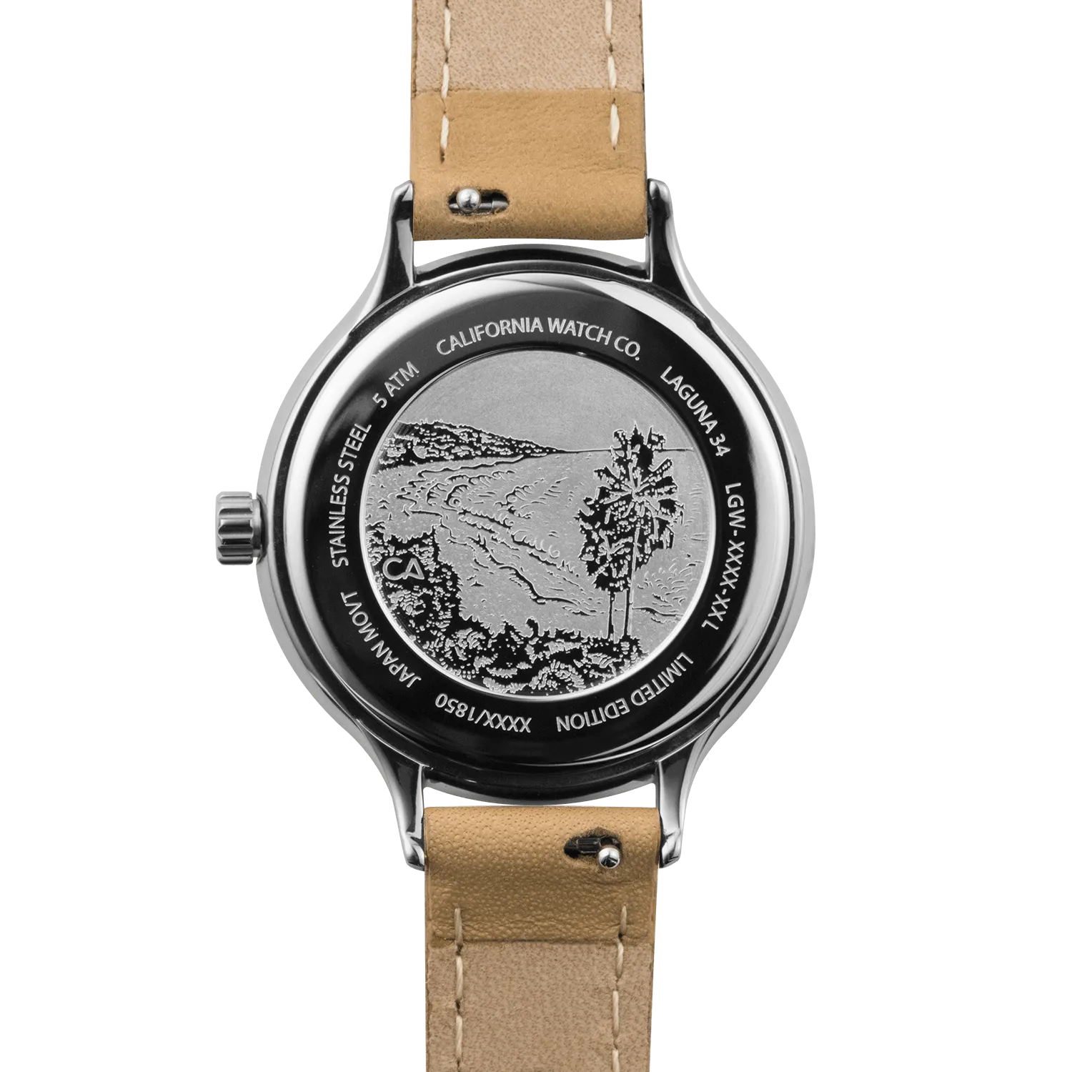 Laguna 34 Leather Natural White