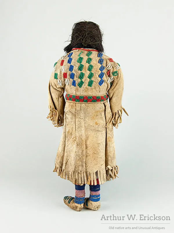 Large Plains Beaded Doll