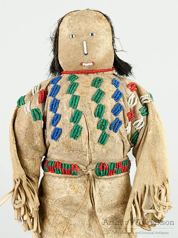 Large Plains Beaded Doll