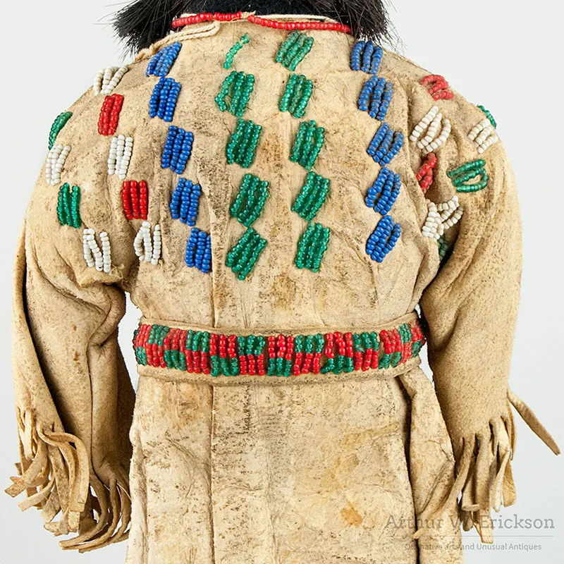 Large Plains Beaded Doll