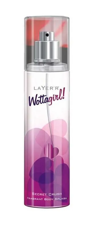 Layerr Wottagirl Secret Crush Perfume Body Spray 135ML for Women