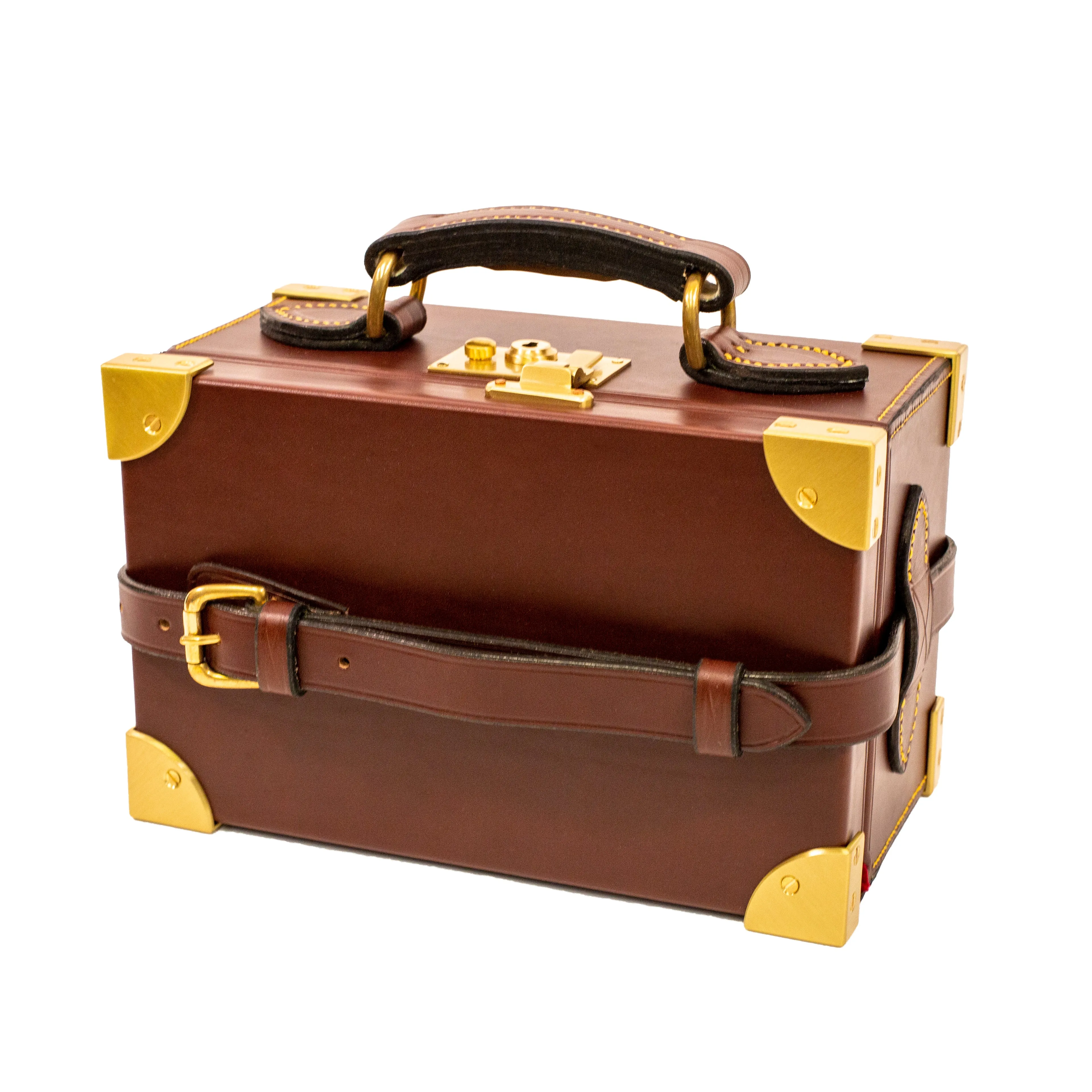 Leather and Brass 100 Cartridge Holder