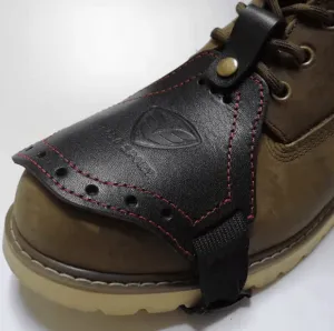 Leather Motorcycle Gear Shift Shoe Cover