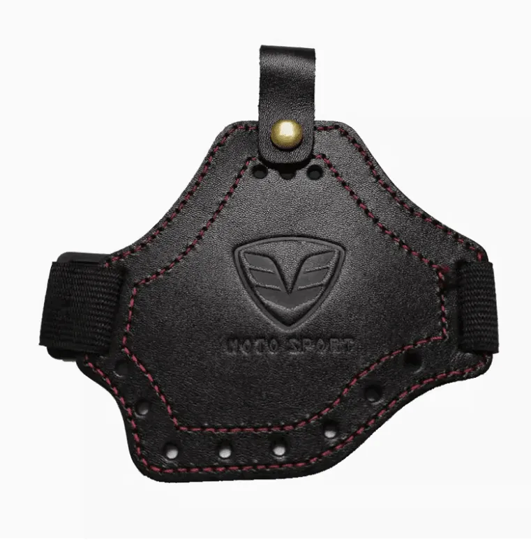 Leather Motorcycle Gear Shift Shoe Cover