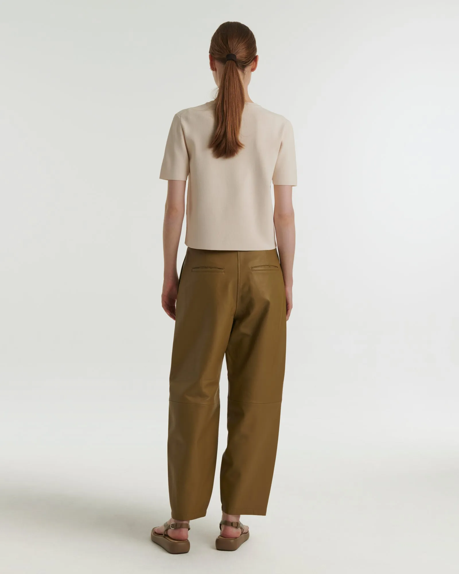 Leather trousers
