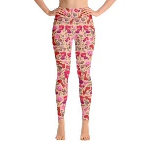 Leggings 'Flowers mix shoes'
