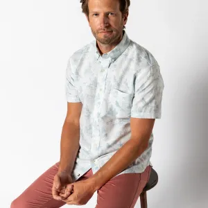 Linen Cotton Oxford Sport Shirt - Lakeview Toile