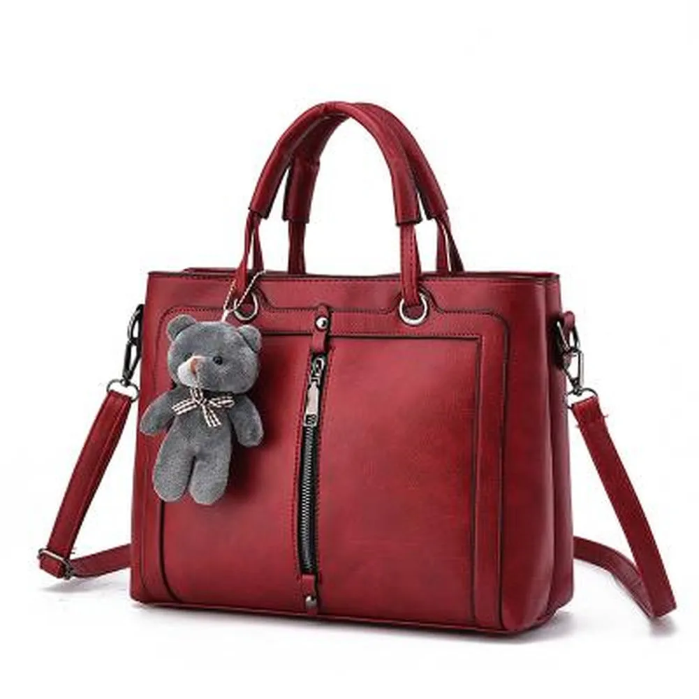 <bold> Tote / Shoulder Bag <br> Vegan-Leather