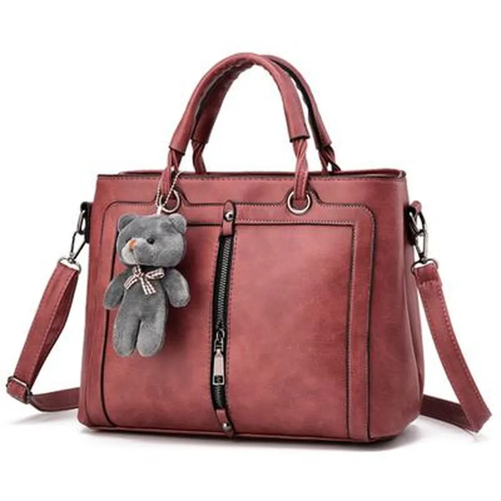 <bold> Tote / Shoulder Bag <br> Vegan-Leather