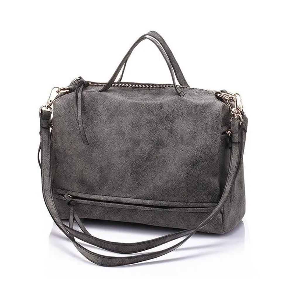 <bold>Messenger  / Crossbody Bag <br>Vegan-Leather