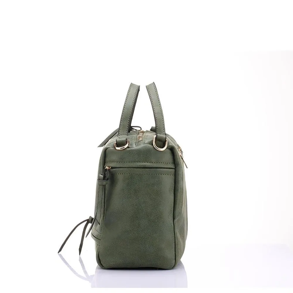 <bold>Messenger  / Crossbody Bag <br>Vegan-Leather