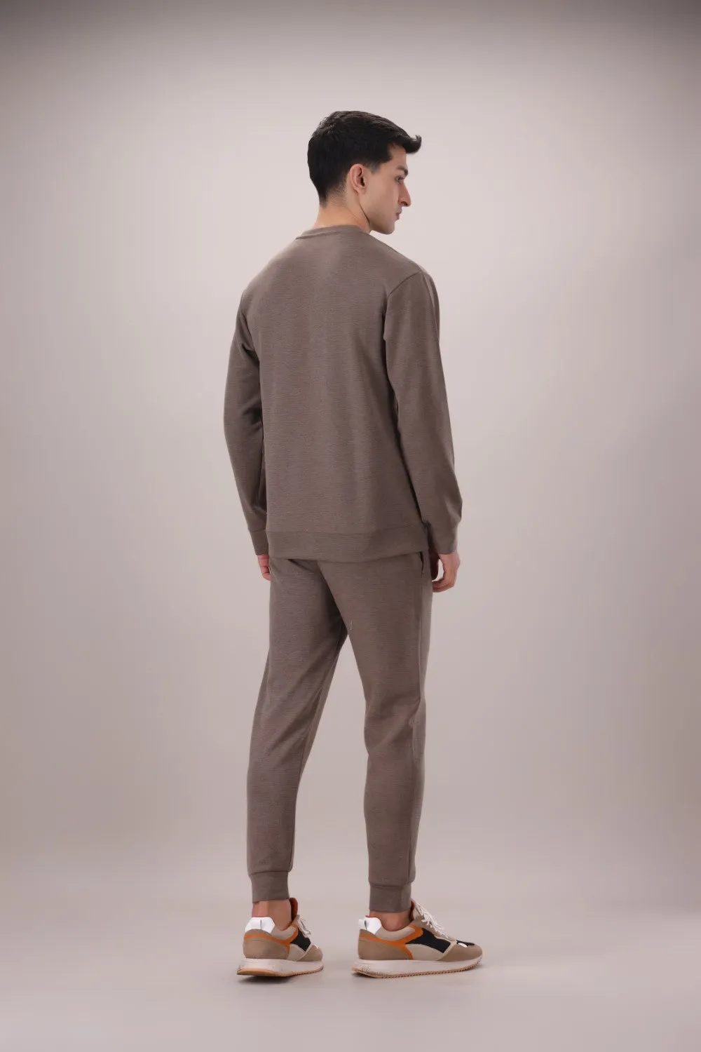 Luxe Stretch Basic Sweat Shirt