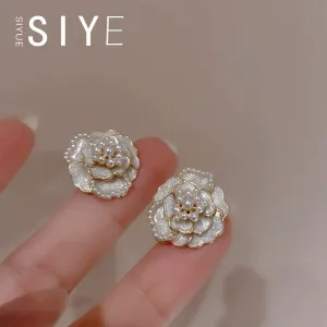 Luxury White Lover Retro Minority Pearl Earrings