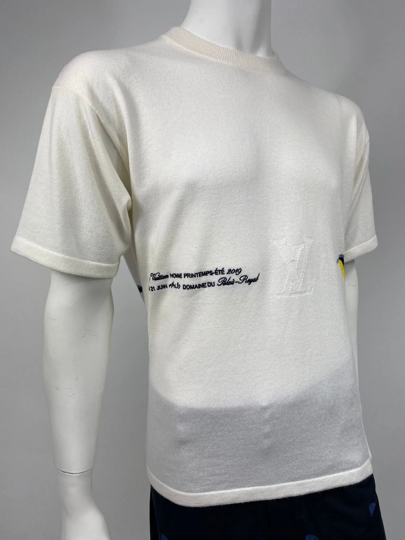 LV Rainbow Intarsia T-Shirt