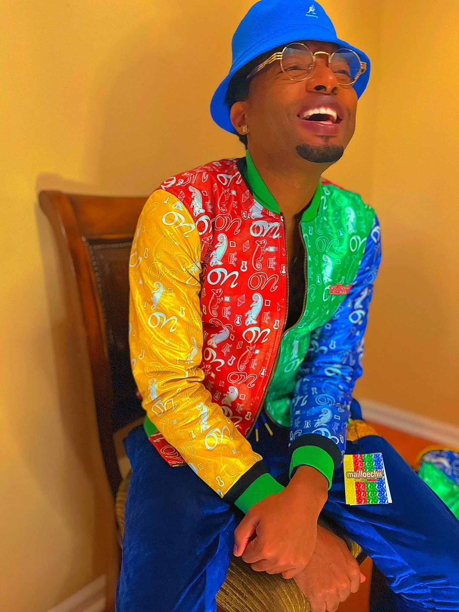 Made For Dapper Dan Harlem Jacket And Duffel Bag: Not For Resale