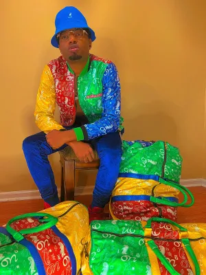 Made For Dapper Dan Harlem Jacket And Duffel Bag: Not For Resale