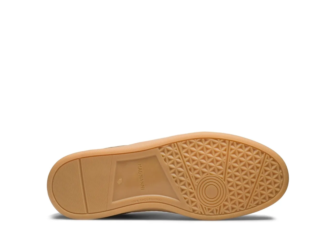 Magnanni Primera Suede Sneaker - Taupe/White