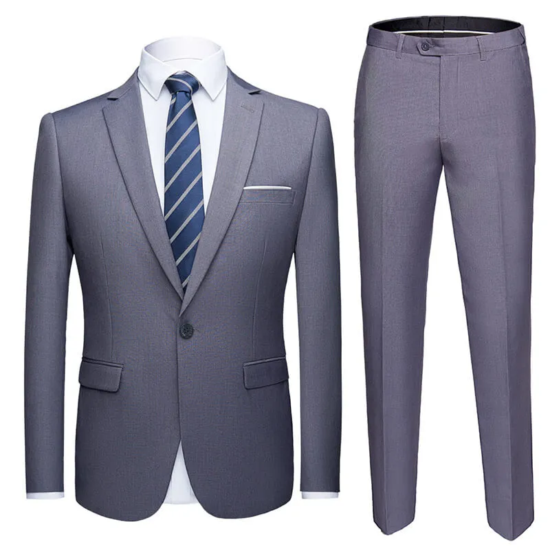 Male Slim Business Suit