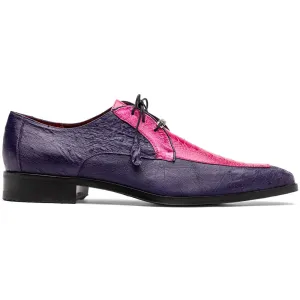 Marco Di Milano Andretti Pink / Purple Ostrich Leg Shoes