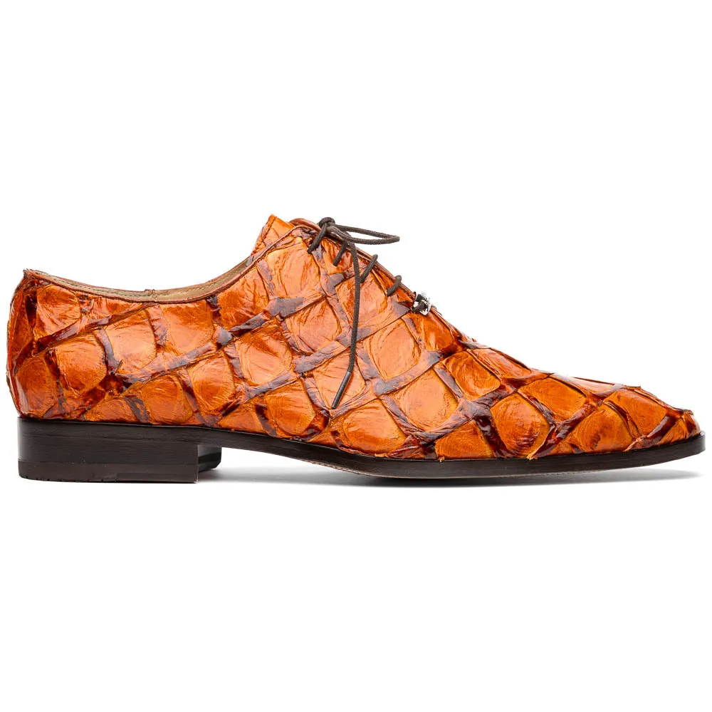 Marco Di Milano Olivieri Brandy Pirarucu Dress Shoe Oxfords