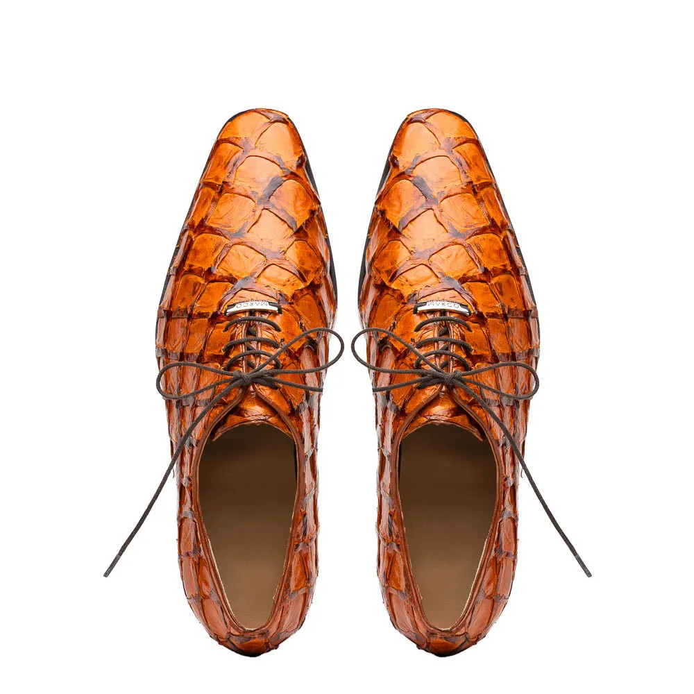 Marco Di Milano Olivieri Brandy Pirarucu Dress Shoe Oxfords