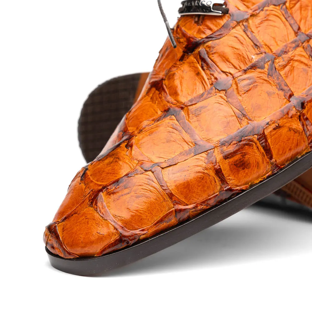 Marco Di Milano Olivieri Brandy Pirarucu Dress Shoe Oxfords