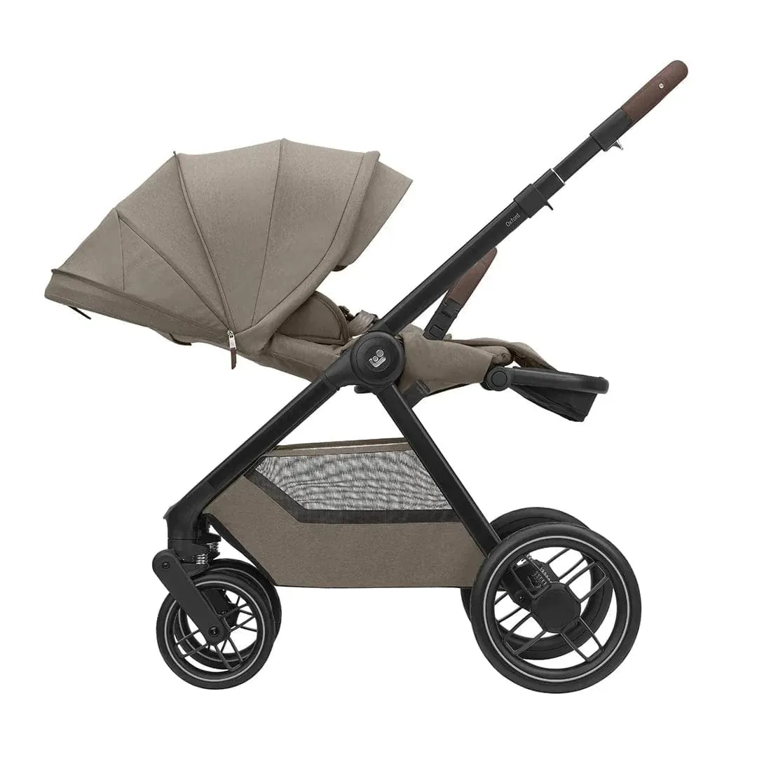 Maxi Cosi Oxford 9 Pieces Complete Travel System - Twillic Truffle