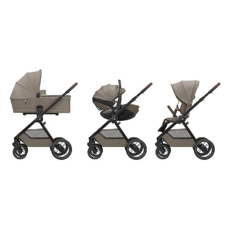 Maxi-Cosi Oxford 9pc Premium 360 Pro Travel System - Truffle