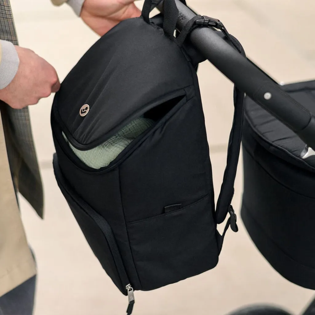 MAXI COSI Oxford Pushchair 7 Piece Essential Travel System - Twillic Black