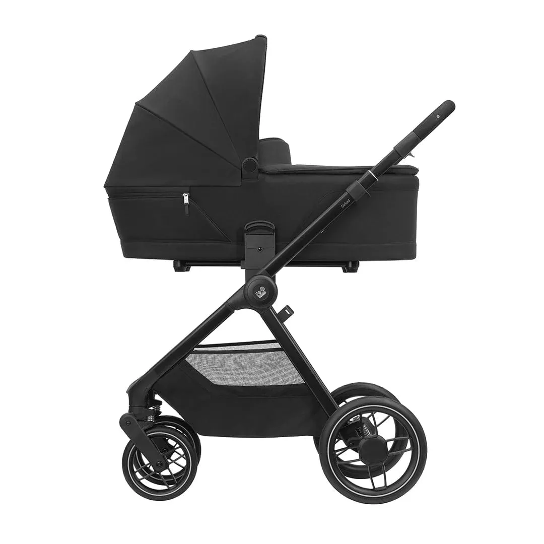 Maxi Cosi Oxford Pushchair 7 Pieces Essential Bundle - Twillic Black
