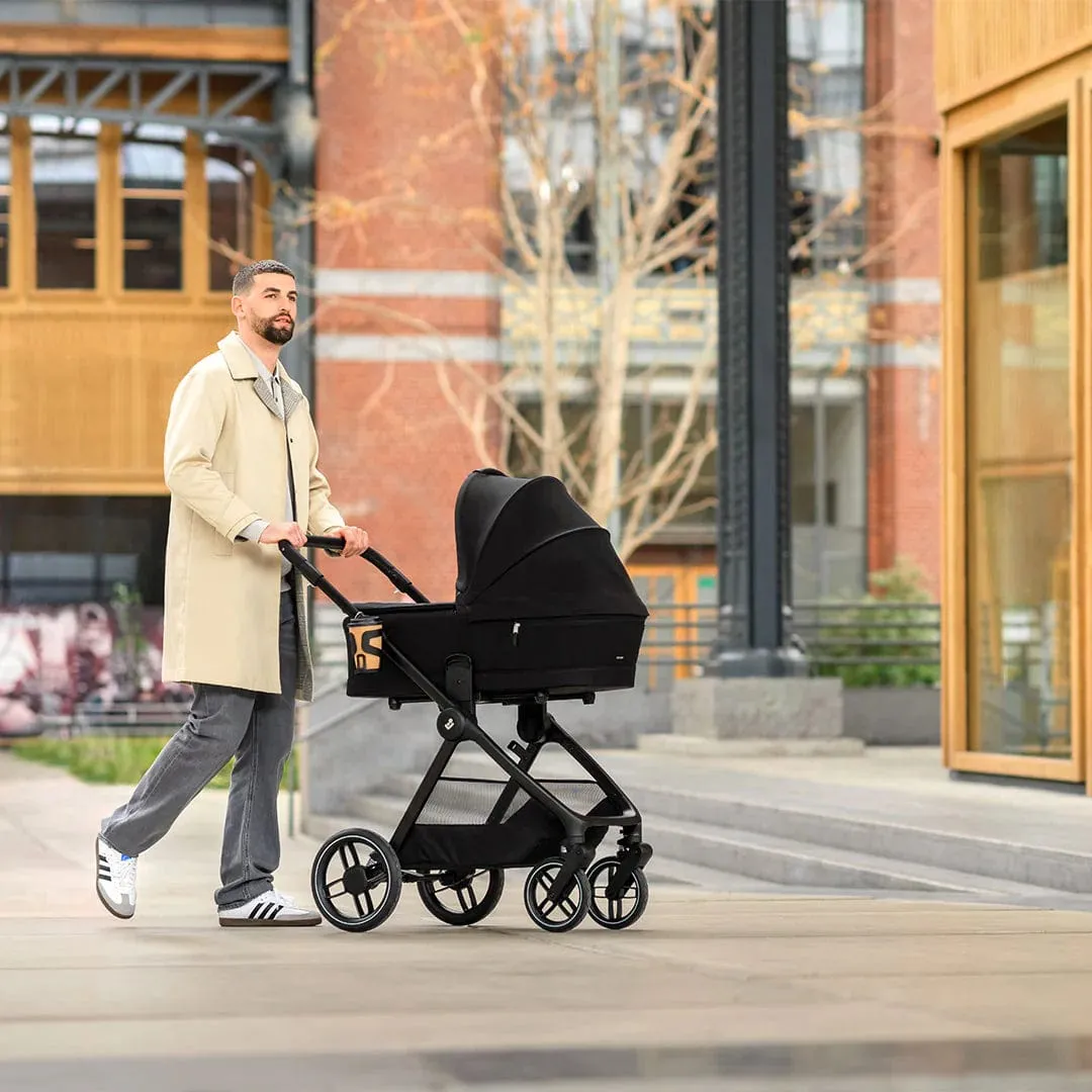 Maxi Cosi Oxford Pushchair 7 Pieces Essential Bundle - Twillic Black
