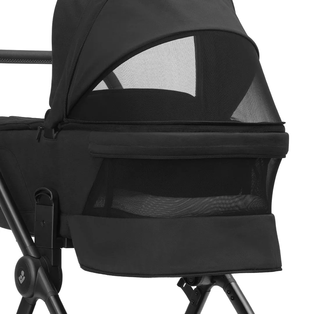 Maxi Cosi Oxford Pushchair 7 Pieces Essential Bundle - Twillic Black