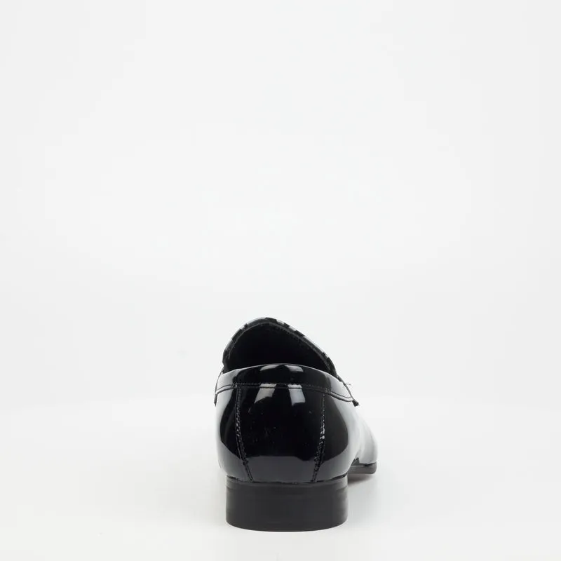 Mazerata Painted formal Shoe-Black