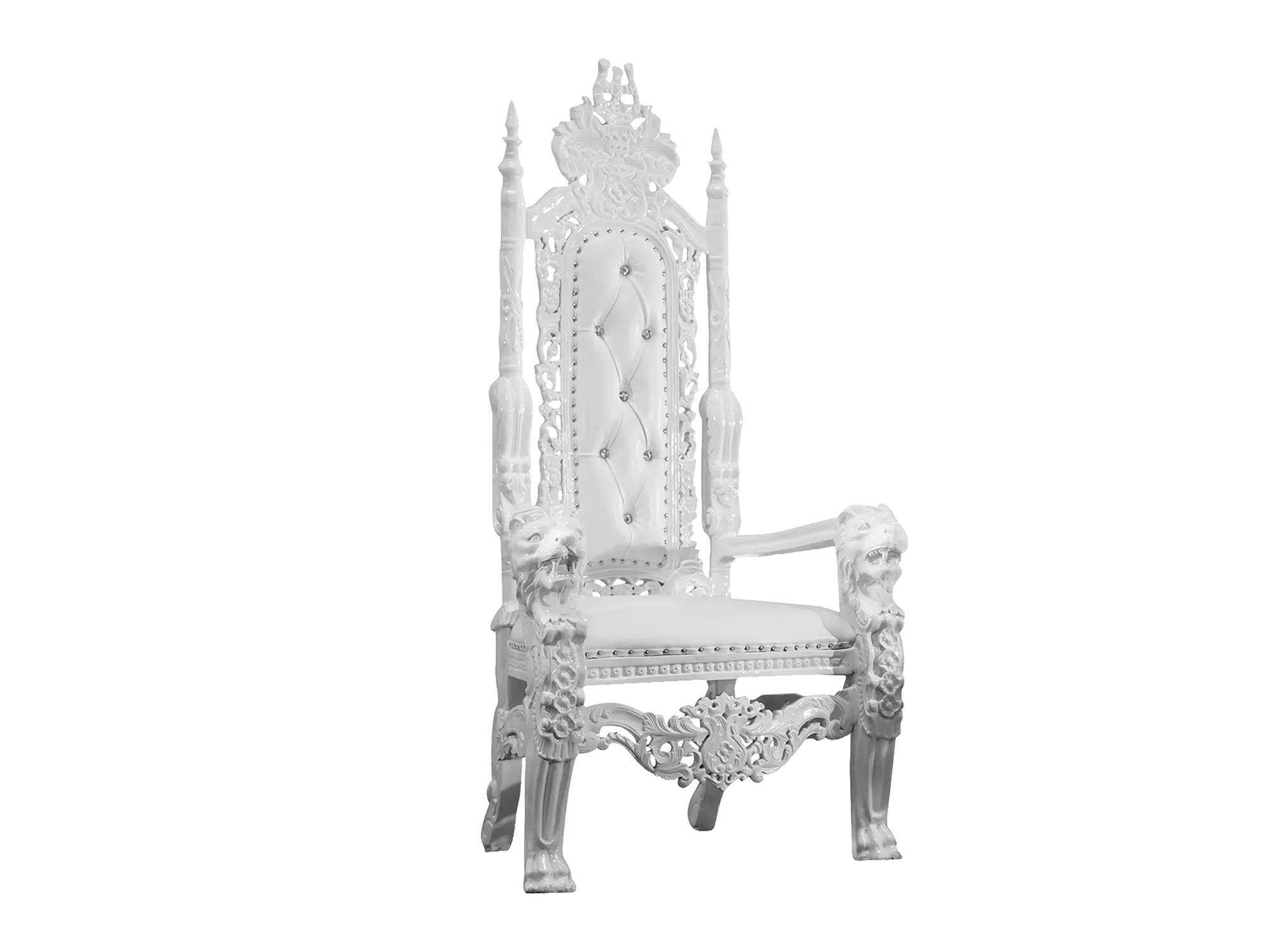 McQUEEN THRONE CHAIR - WHITE