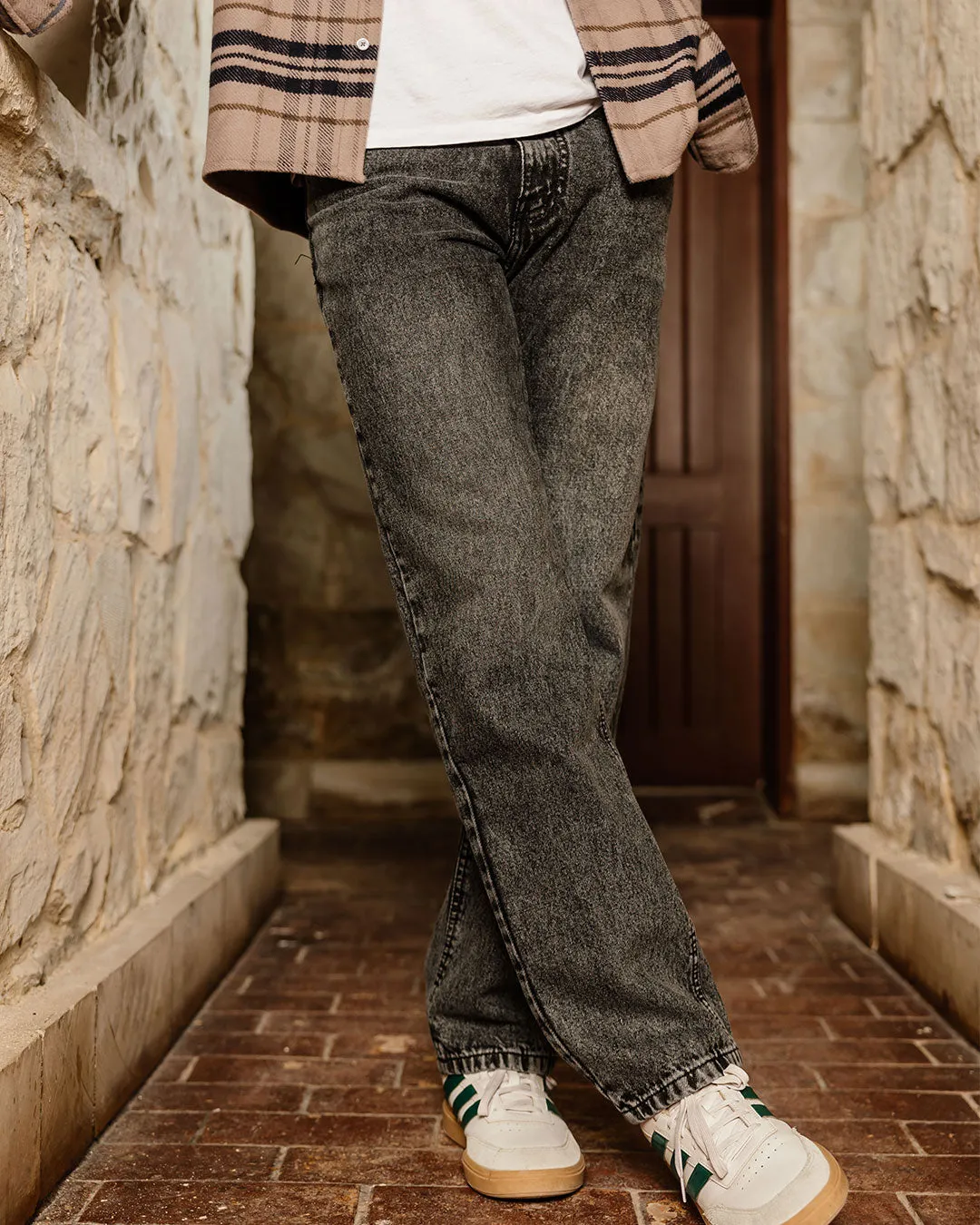 Men Wide Leg Jeans