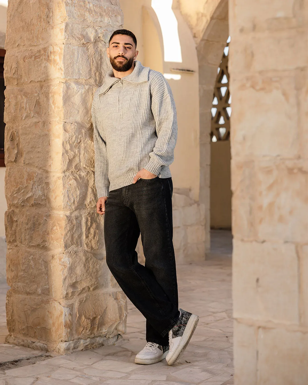 Men Wide Leg Jeans