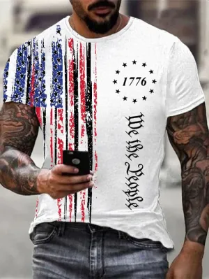 Men's 4th of July Casual T-shirt