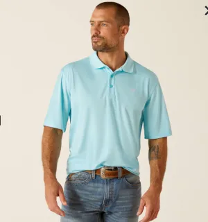 Men’s Ariat Cenote Aqua Tek Short Sleeve Polo
