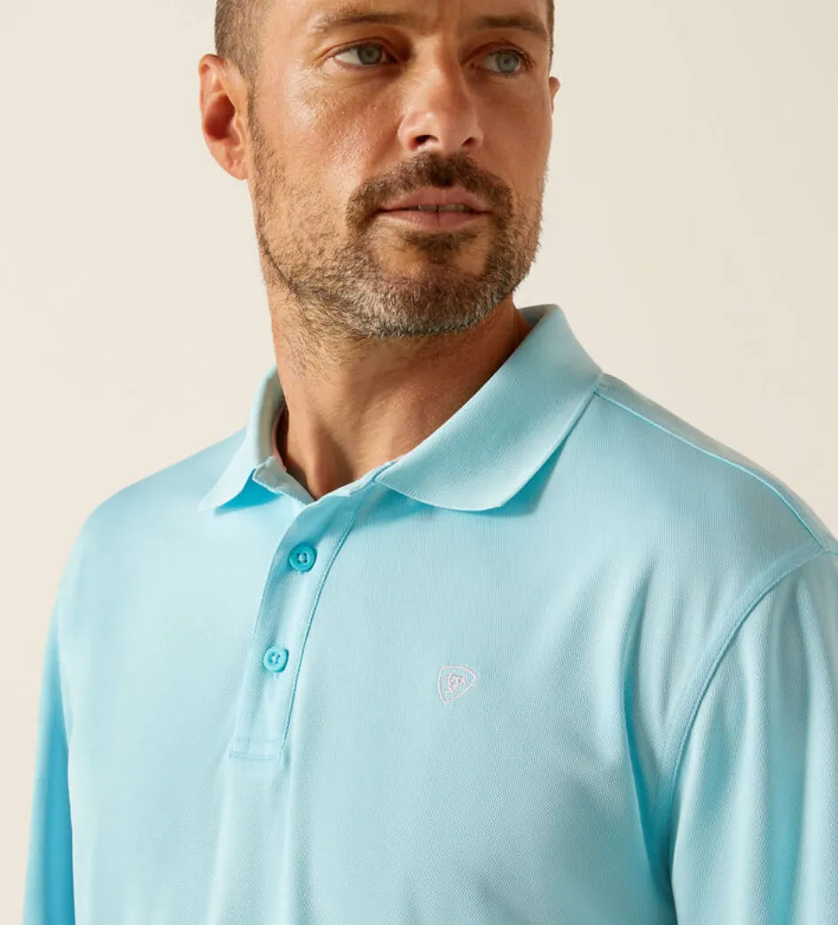 Men’s Ariat Cenote Aqua Tek Short Sleeve Polo