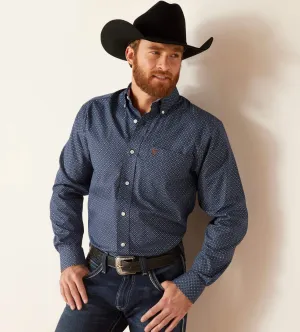 Men’s Ariat Darkest Indigo Keagan Fitted Shirt