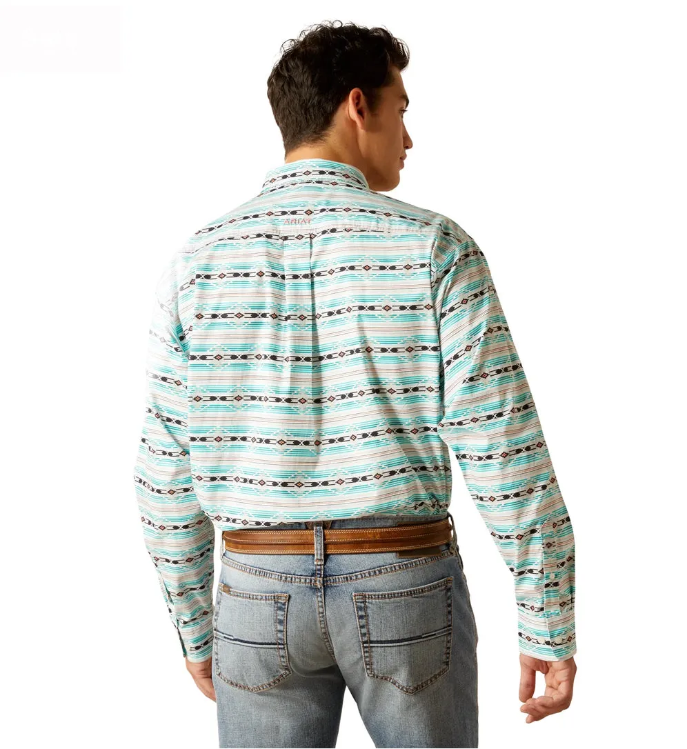 Men’s Ariat Ice Green Jefferson Shirt